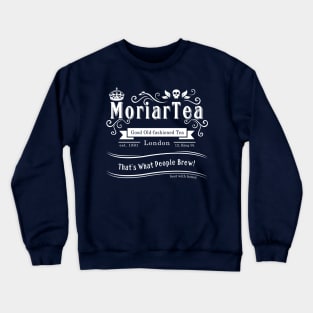 MoriarTea (new, white) Crewneck Sweatshirt